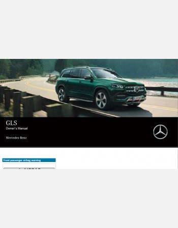 mercedes benz gls 2020-2021 owners manual